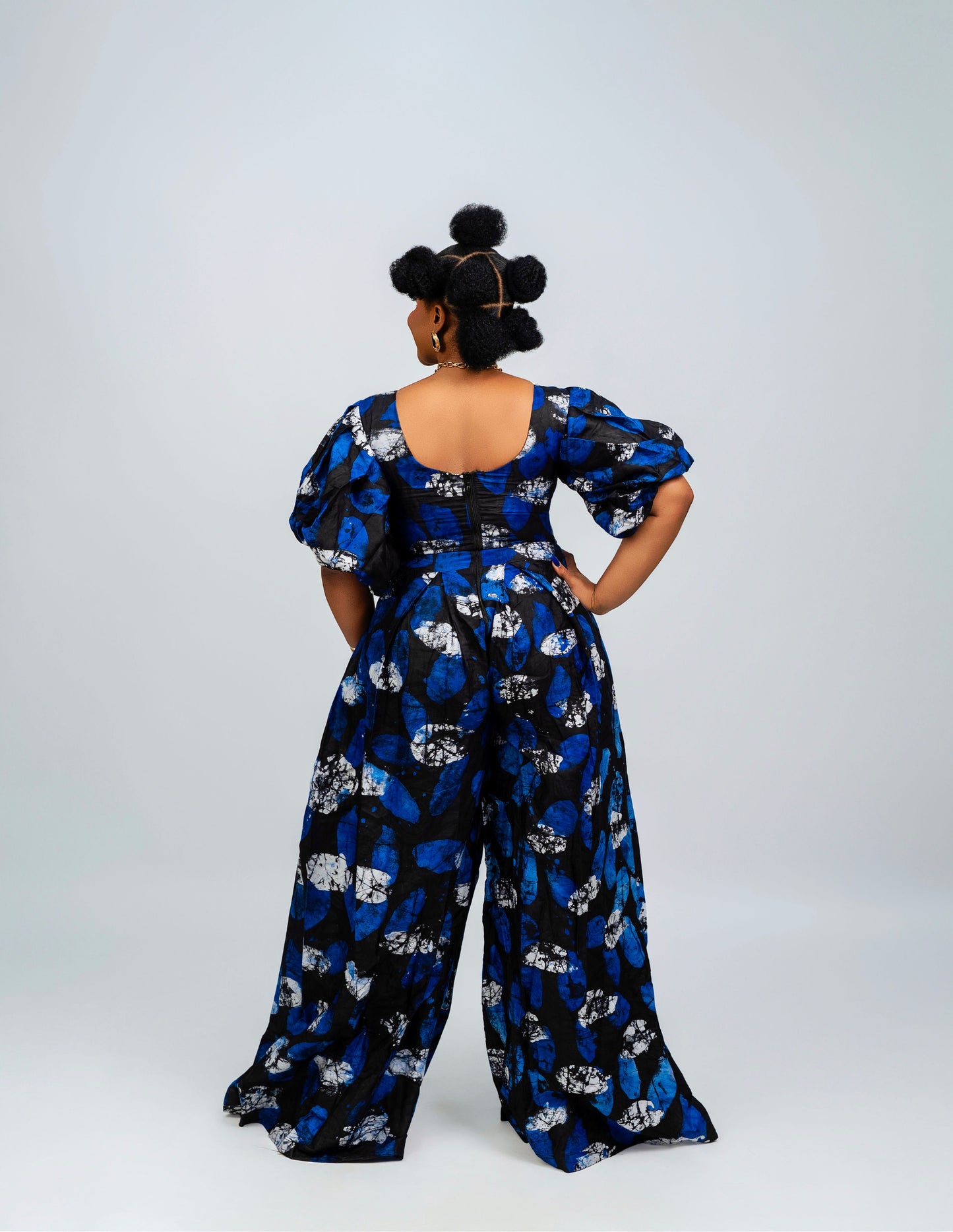 Ladewa Patterned Jumpsuit