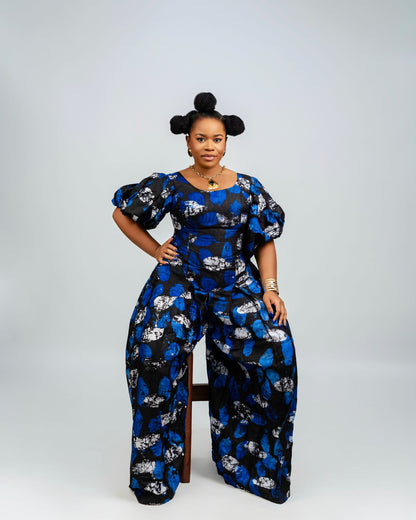 Ladewa Patterned Jumpsuit