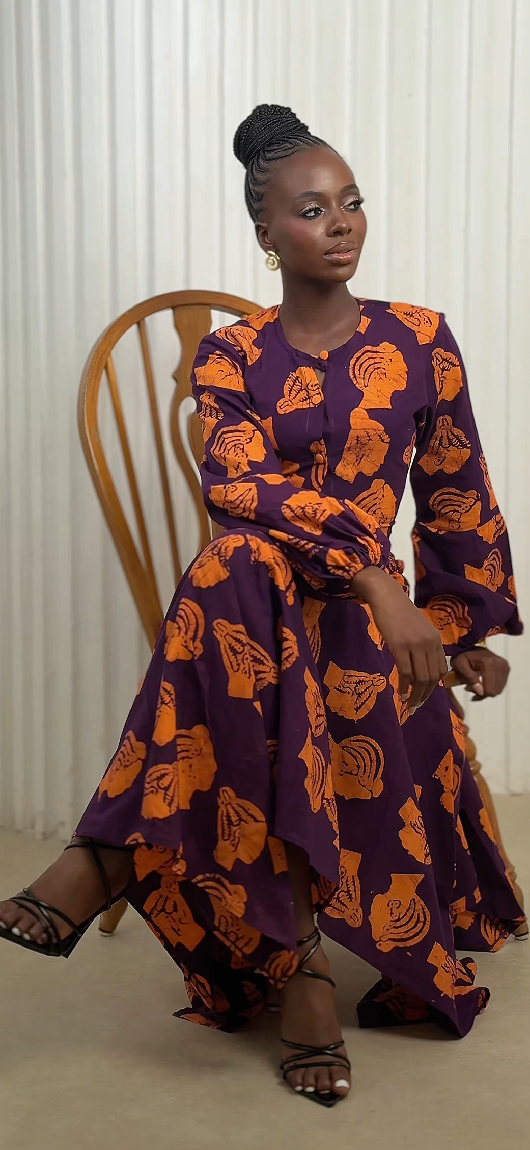 Arike Patterned Dress